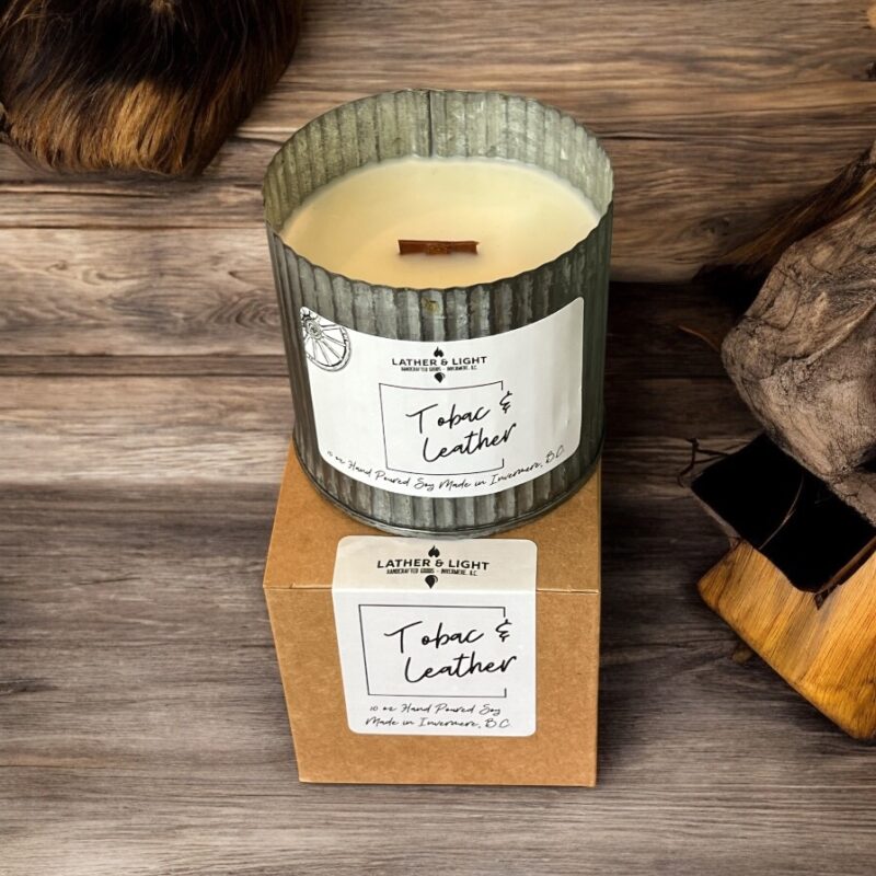 Corrugated Candle